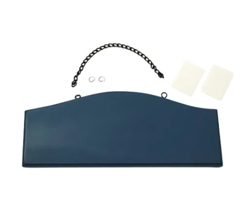 61-7431-12 Wooden Board Blue 240 x 95mm QB243