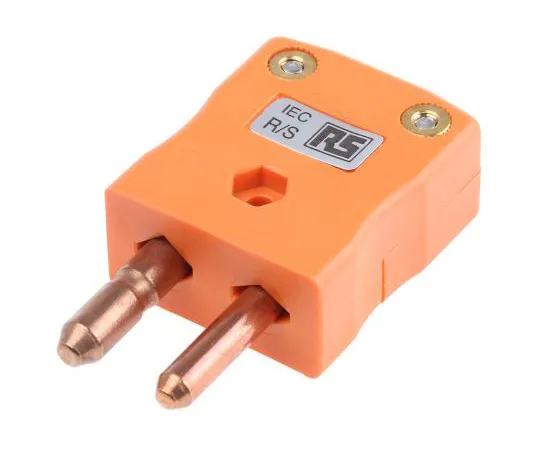 63-4773-56 RS PRO IEC Standard Quick Wire Plug Connector for *** with Type R/S Thermocouple Type R/S, Standard 363-0058