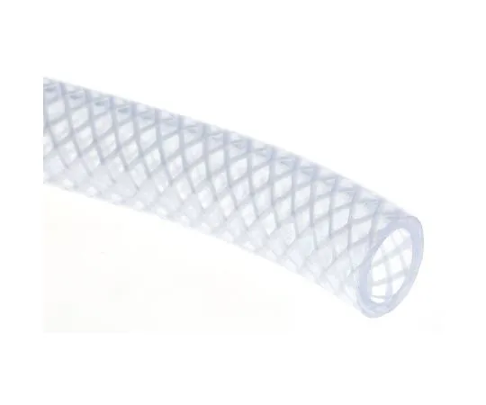 63-4774-73 RS PRO PET, PVC Flexible Tubing, Transparent, 14mm External Diameter, 25m Long, Reinforced, 50mm B*** Radius, 368-0205