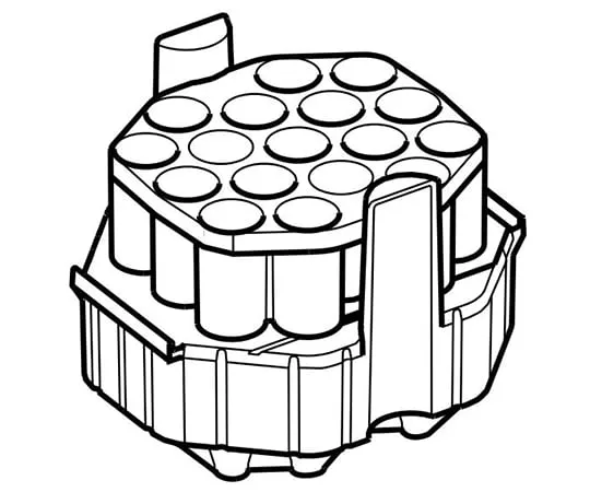 63-8460-52 Adapter 5/15mL Conical Tube, for Plate S-4xUniversal rotor 5910 752.008