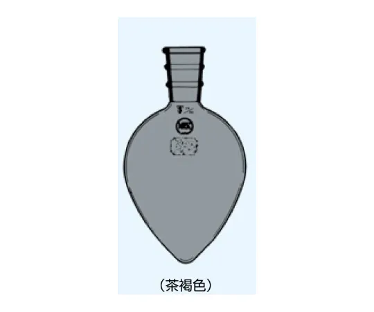 65-8668-73 Pear Flask, Brown 10 mL, Sliding Part 15/25 027-15010T