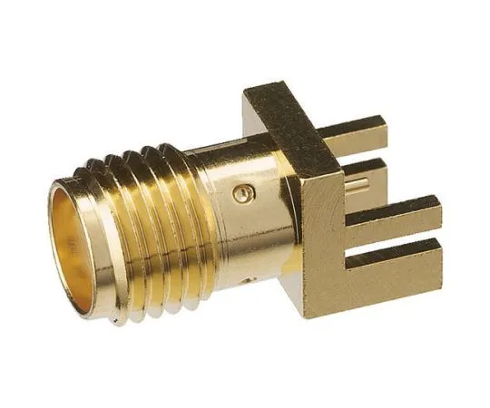 63-4926-09 Yuetsu Straight Edge Mount SMA Connector, Solder Termination 089-PE08C