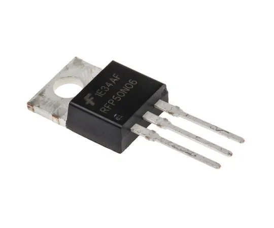 63-4764-91 RFP50N06 N-Channel MOSFET, 50 A, 60 V MegaFET, 3-Pin TO-220AB ON Semiconductor RFP50N06