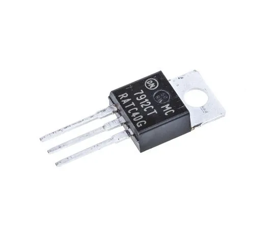 63-4843-60 ON Semiconductor, -12 V Linear Voltage Regulator, 1A, 1-Channel Negative, ±4% 3-Pin, TO-220 MC7912CTG MC7912CTG