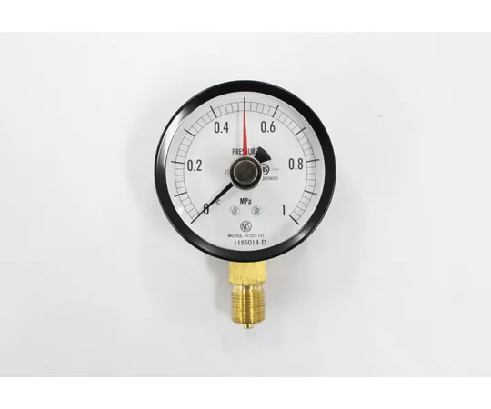 65-4277-16-20 Normal Pressure Gauge (Φ75) with Installation Needle Vertical A Frame with 1 MPa Inspection Certificate AC20-131