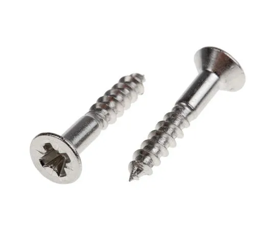 63-4817-16 Pozidriv Countersunk Stainless Steel Wood Screw, A2 304, 3.5mm Thread, 20mm Length 483-3090