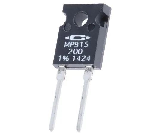 63-4762-36 Caddock 200Ω 15W Fixed Resistor ±1% -20 → +80ppm/°C MP915-200-1%