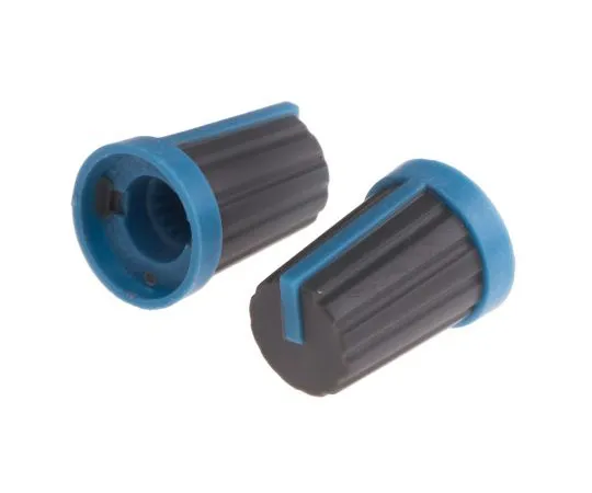 63-4805-48 RS Pro Potentiometer Knob, Push-On Type, 13mm Knob Diameter, Grey, Splined Shaft Type, 6mm Shaft 467-5888