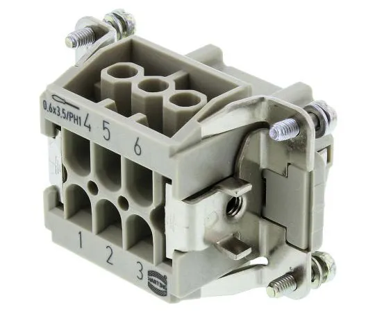 63-4663-45 Heavy-duty Connector Han E Series Female 7 Pole 16 A 500 V 09330062701