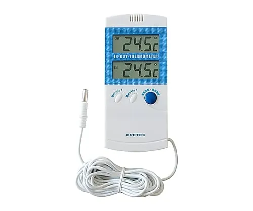 61-3523-03　［Discontinued］Indoor/Outdoor Thermometer -10 to 50℃　O-209BL