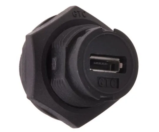 63-4661-98 RS PRO, Straight, Panel Mount, Socket Type Micro AB IP67 USB Connector 111-6751