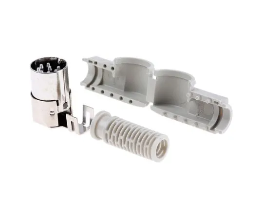 63-4653-88 RS PRO 8 Pole Right Angle Din Plug, DIN 45326, 4A, 34 V ac/dc IP30 776-381