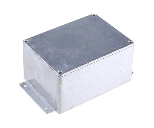 63-4843-91 RS PRO Die Cast Aluminium Enclosure, Shielded, Flanged, 168.7 x 101.6 x 76.5mm 517-3759