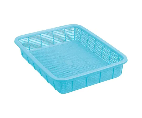 65-8994-28 Square Basket Shallow Medium Blue 30 pcs K542B2