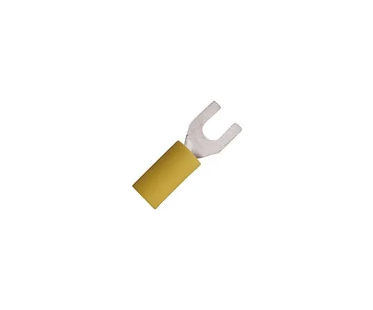 63-4882-72 JST Crimp Spade Connector, 2.6mm² to 6.6mm², 12AWG to 10AWG, 5mm Stud Size Vinyl, Yellow V5.5-5A