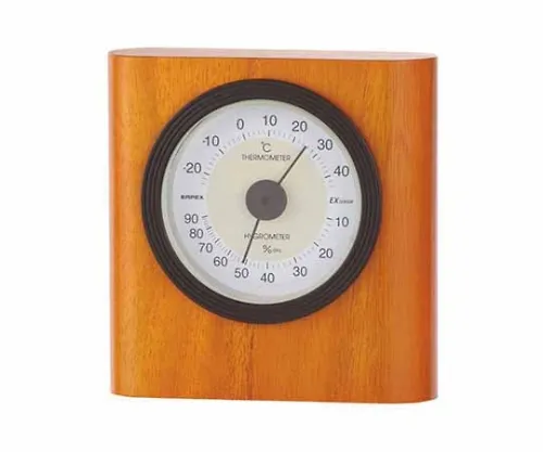 61-6866-16 Thermo-Hygrometer 100 x 104 x 35mm 205G (Gift Box) Maple TM-642