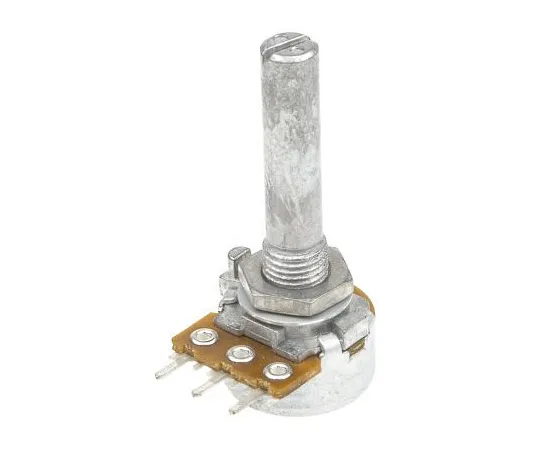 63-4745-41 Alps Electric Rotary Carbon Film Potentiometer with a 6 mm Dia. Shaft, 50kΩ, ±20%, 0.1W, Linear RK1631110TV6 RK1631110TV6