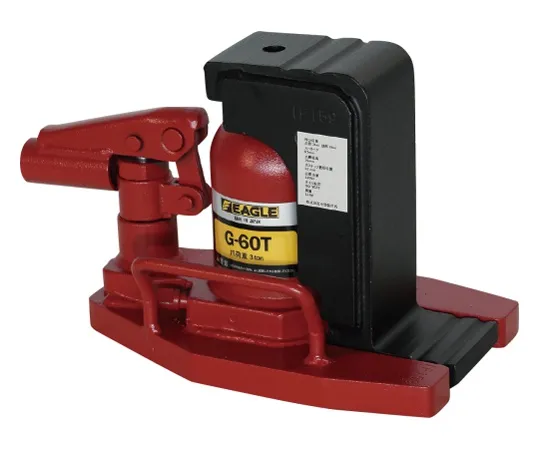 62-3617-49　［Discontinued］Low floor Lever Rotation and Safety valve with Jack with nail claw capacity 3t　G-60T