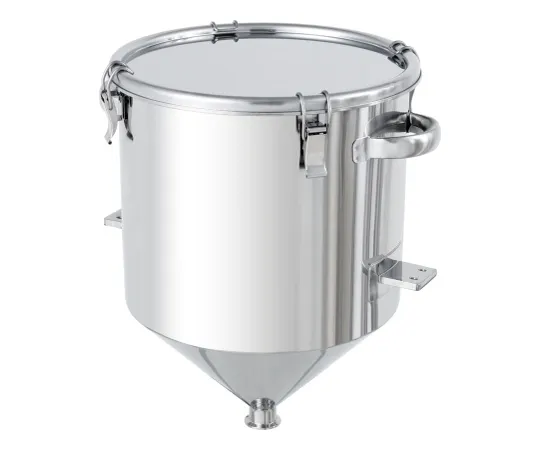 62-8612-67 Hopper Type Sealed Container (Clip Type) with Bracket 35L HT-CTH-BRK-36