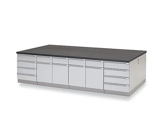 3-1192-01　［Discontinued］Central Laboratory Bench Wooden Type 1800 x 1200 x 850　SBO-1812H