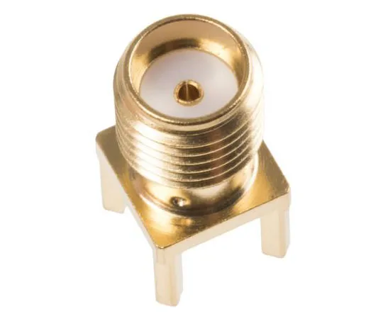 63-4788-01 Radiall Straight 50Ω PCB Mount SMA Connector, Solder Termination R124426123W