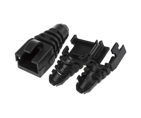 63-4724-70 RS RJ45 RJ Connector Hood, Black 32.004mm Length 201-0302