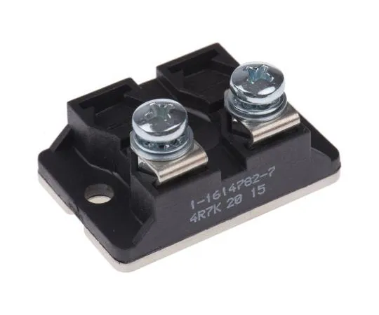 63-4736-81 TE Connectivity BDS100 Series Screw Termination Thick Film Panel Mount Resistor, 4.7Ω ±10% 100W BDS2A1004R7K