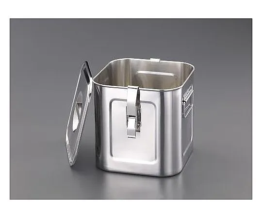 62-9129-23　[Stainless Steel] Deep Box (With Lid)　EA508SC-155