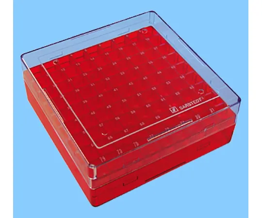 63-2984-69 81 Hole Cryobox (for 1.2 ~ 2.0ml) Red 93.873.281