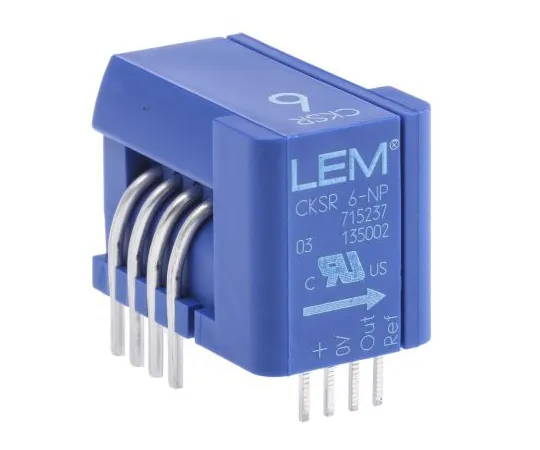 63-4930-55 LEM CKSR Series Closed Loop Current Sensor, 6A nominal current CKSR 6-NP