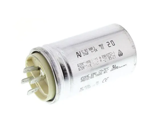 63-4776-73 KEMET 20μF Polypropylene Capacitor PP 500V ac ±5% Tolerance Chassis Mount C87 Series C878BF35200SA0J