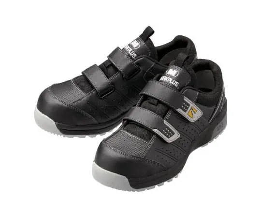 67-3126-48 JSAA Class A Certified Anti-Static Sneakers with Toe Box Black 22.0 cm MPN305S-BK-22.0