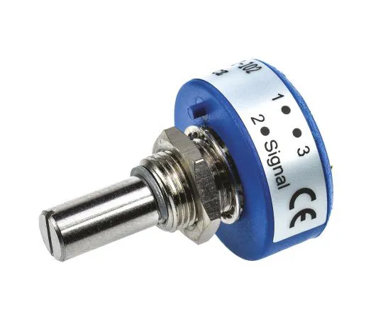 63-4800-30 Vishay 1 Gang Continuous Turn Rotary Conductive Plastic Potentiometer with a 6.35 mm Dia. Shaft, 1kΩ, ±20%, 1W, Linear 357B0102MAB251S22