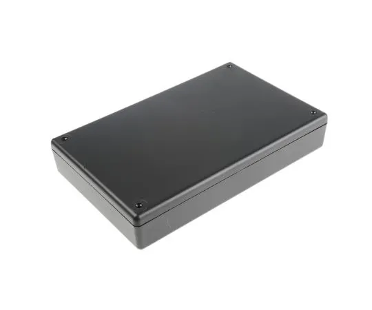 63-4842-54 Hammond 1599, ABS Enclosure, IP54, 220 x 140 x 40mm 1599KBK