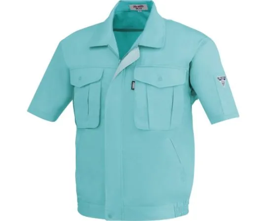 65-8328-82 Short Sleeve Blouson Mint Green 3L 1291-67-3L