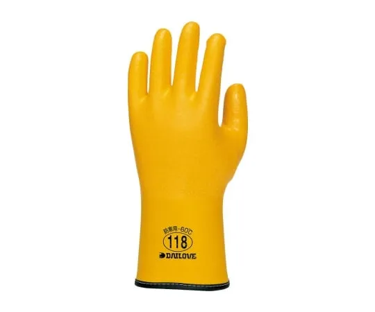 62-2693-63　［Discontinued］Cold Protection Gloves That Do Not Become Hard Dirobe 118 L　D118L
