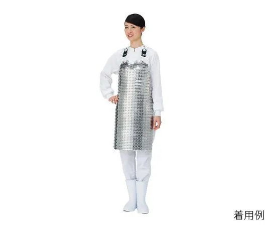 3-9850-02　［Discontinued］Stainless Steel Plate Apron　0XFL170.11.045X0