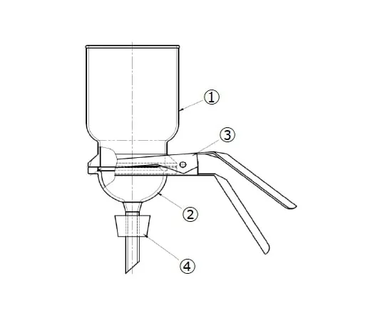 65-2347-93 Filter Holder Glass Filter Type FG -25 3913-25