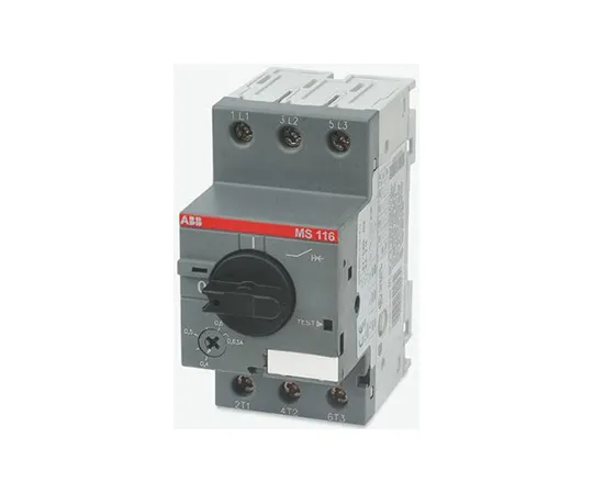 63-4795-85 ABB Manual 3P Motor Protection Circuit Breaker, 690 V ac, 1, 3 Phase, IP20 MS116-0.4