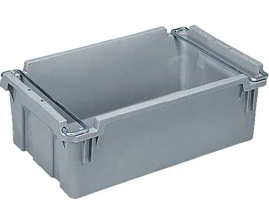 67-6592-32 Container 37 N-2 (No Hole) with Handle Light Gray 20378201GL802