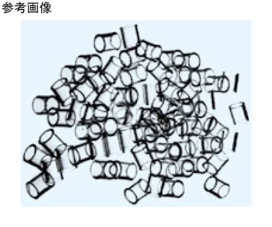 65-8687-21 Glass/Raschichling Diameter 5.0 x Height 5.0 mm 1 Set (100 Pieces) 638-0505