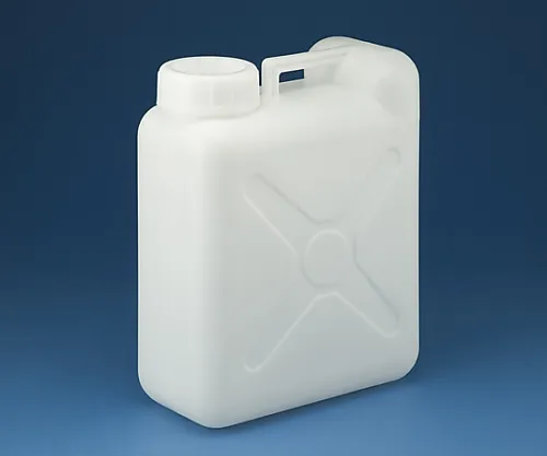 10-4701-55　［Discontinued］Flat Square Can (1 Port) Wide-Mouth 10L　1047-01