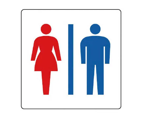 62-0110-28　［Discontinued］Room Name Display Board Director's Room Acrylic (Gray) 80 x 240 x 3 Thickness　83910A