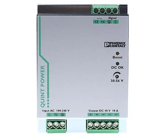 63-4927-61 Phoenix Contact, QUINT-PS/1AC/48DC/10 PSU, 48V dc Output Voltage, 10A output current 2866682