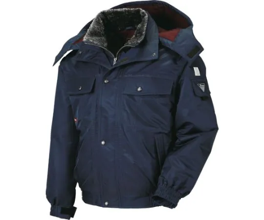 65-8458-80 Waterproof Winter Blouson Navy 3L 572-10-3L