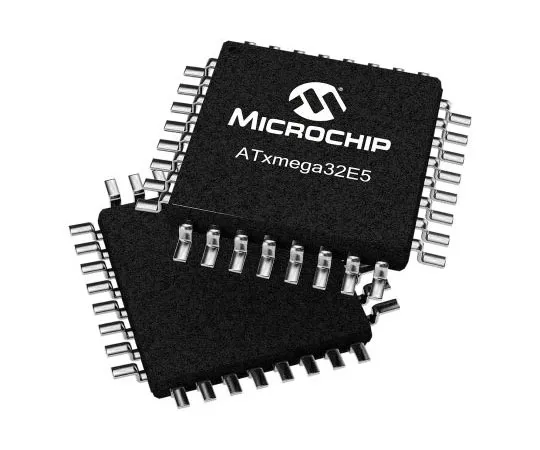 63-4684-83 Microchip Technology ATXMEGA32E5-AU, 8/16bit AVR Microcontroller, 32MHz, 32 + 4 kB Flash, 32-Pin TQFP ATXMEGA32E5-AU