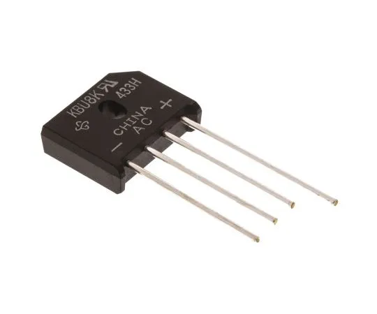 63-4903-57 Vishay KBU8K-E4/51, Bridge Rectifier, 8A 800V, 4-Pin KBU KBU8K-E4/51