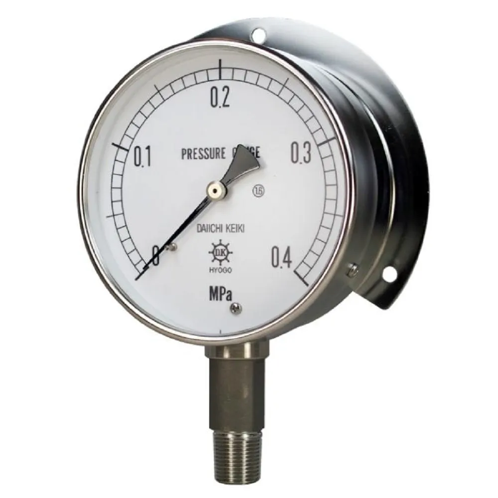 68-0834-90 UST All Stainless Steel Pressure Gauge 0.05MPA 100 φG 1/4 UST-BUG14-100X0.05MPA