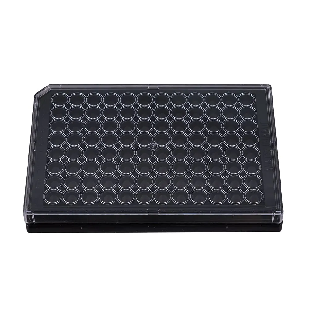 66-0024-05 96 Well Glass Bottom Plate Non-Coat 1 Box (10 Sheets) GP96000