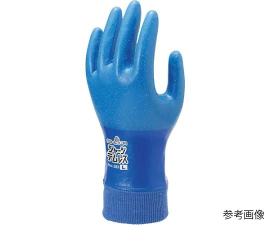 67-6859-24 Polyurethane Gloves No. 283 Jersey Temeless Blue S Size NO283R-S